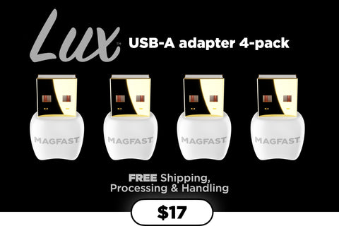 USB-A adapter 4-pack