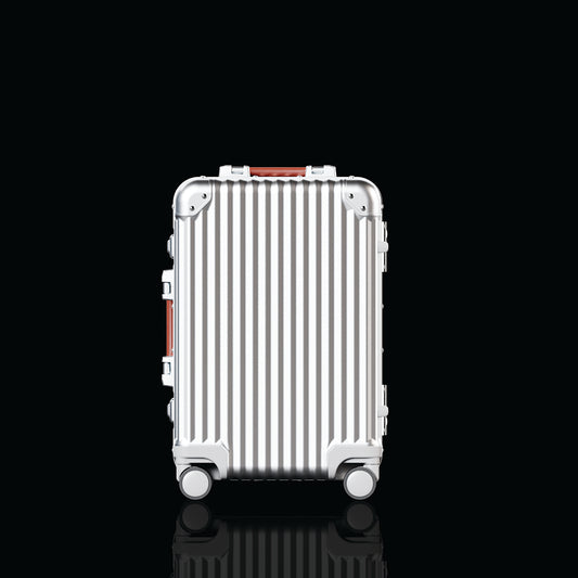 • Heathrow Pro Carry-On – Premium Aluminum Suitcase