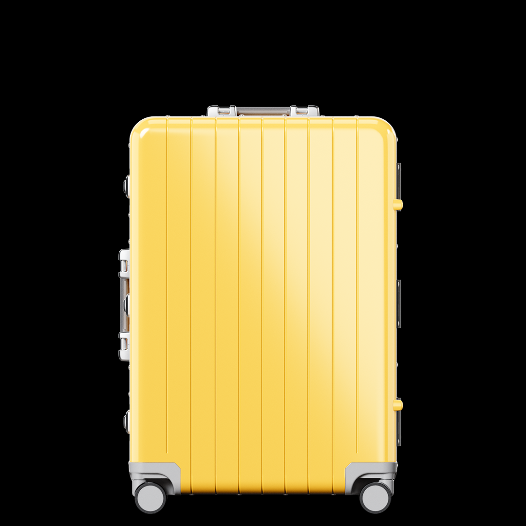 • Heathrow Go Premium Suitcase - Medium - Sunshine Yellow