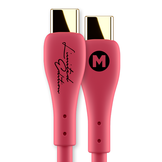 • Limited Edition Persian Red Lux USB-C Cable