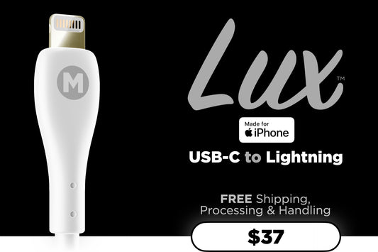 1 Lux USB-C to Lightning cable
